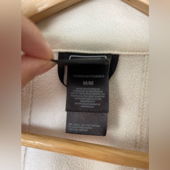 The North Face Apex Bionic Jacket White Black Dot GARDENIA Medium - Picture 6 of 10